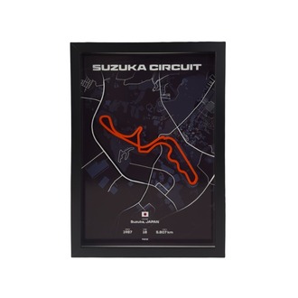 SUZUKA CIRCUIT 3D PİST TABLOSU