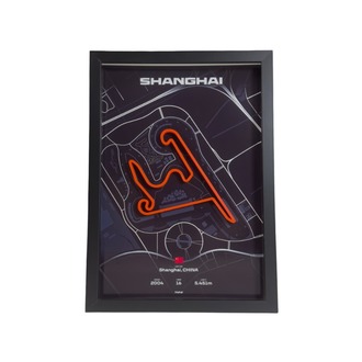 SHANGHAI INTERNATIONAL CIRCUIT 3D PİST TABLOSU