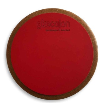 Okecajon 6 Inch Kırmızı Tek Taraflı Practice Pad / PR-6