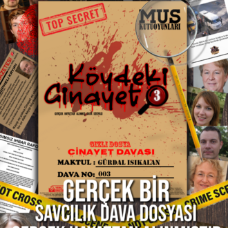 2 Farklı Cinayet Davası,Kayıp mı? Cinayet mi?,Emlakçıyı Kim Öldürdü? Katil Kim Oyun