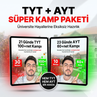 TYT/AYT KAMP İNDİRİMLİ PAKET