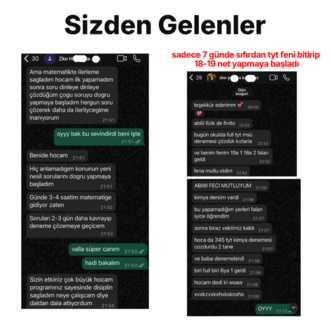 21 Günde TYT 100+net Kampı / Seviyene özel kamp!