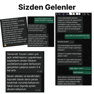 23 Günde AYT 60+net Kampı / Seviyene özel kamp!