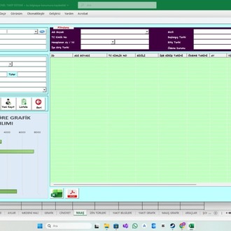 PERSONEL İZİN & AKARYAKIT TAKİP PROGRAMI