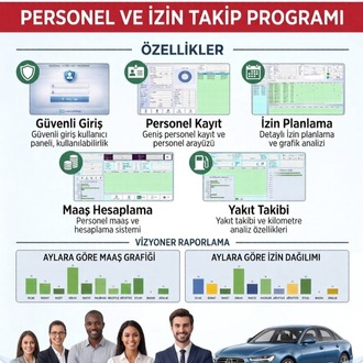PERSONEL İZİN & AKARYAKIT TAKİP PROGRAMI