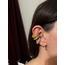rengarenk earcuff- kulak halkası küpe