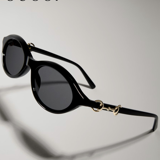Gucci Oval-frame sunglasses