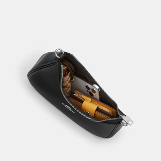 Coach Asimetrical Black Shoulder Bag 