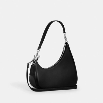 Coach Asimetrical Black Shoulder Bag 