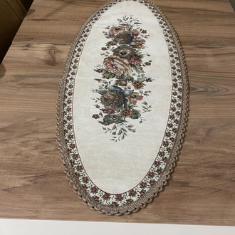 GOBLEN ŞÖNİLLİ RUNNER KREM