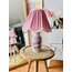 Rose Store pembe abajur pembe çiçekli vazo
