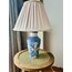 Çini desen blue Blanc abajur