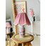 Rose Store pembe abajur pembe çiçekli vazo