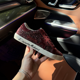 Golden Goose ⭐️ “Glitter Bordeaux”