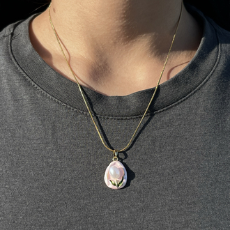 Blush Pearl Kolye