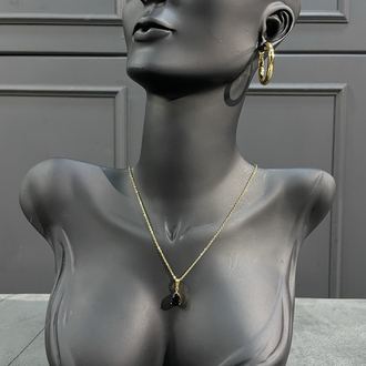 Gold Black Dia Set