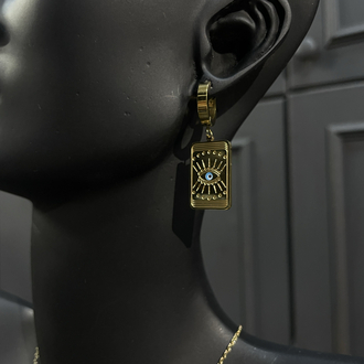 Gold Nazar Gözü Set