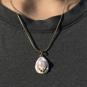 Blush Pearl Kolye