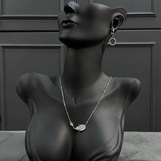 Silver Hamsa Set