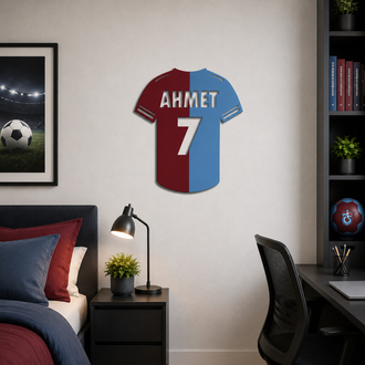 TRABZONSPOR İSME ÖZEL MDF FORMA
