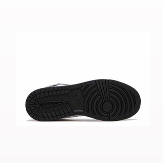 Nike Air Jordan 1 Mid Patent Black White Gold