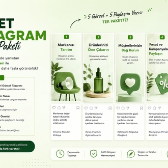 instagram Gönderi Düzenleme (5 adet)