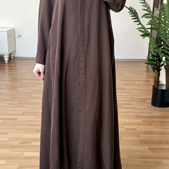 Tensel kahverengi pardüse ve Pantalon
