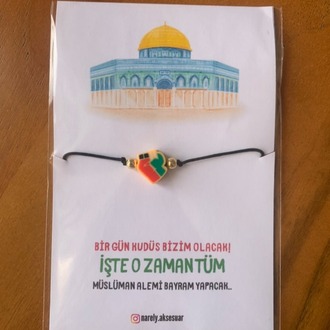 50 Adet Filistin Bileklik