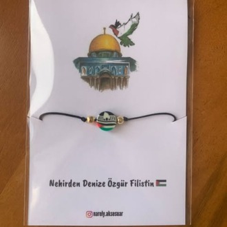 50 Adet Filistin Bileklik