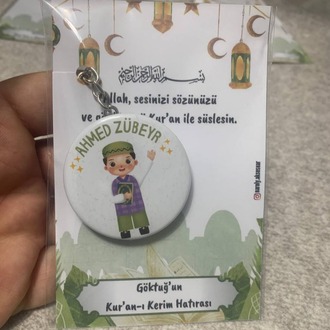 Kur'an-ı Kerim Hatırası Anahtarlık