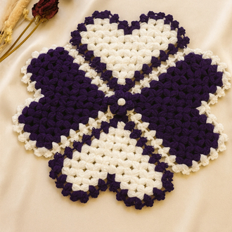 Purple Heart Duo Bath Loofah