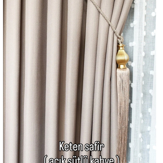 TEK kanat keten düz tek renk sık pile fon. 