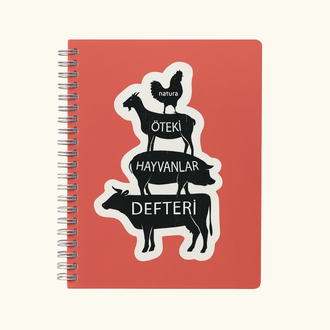 Öteki Hayvanlar Defteri (Kırmızı)