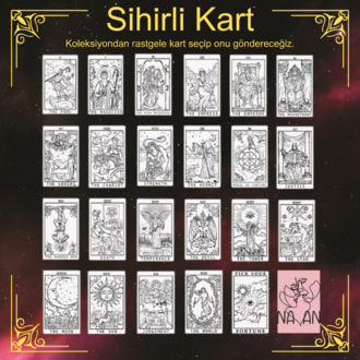 Navan 925 Ayar Gümüş Tarot Kartı Kolyesi (Gold, Silver ve Rose)