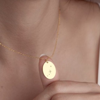 Navan 925 Ayar Gümüş Minimal Yıldız Motifli Kolye (Gold, Silver ve Rose)