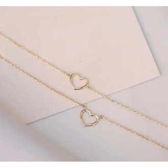 Navan 925 Ayar Gümüş Minimalist Kalp Kolye (Gold, Silver ve Rose)