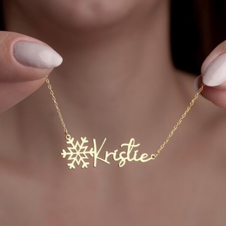 Navan 925 Ayar Gümüş Kar Tanesi Detaylı Yıl Kolyesi (Gold, Silver ve Rose)