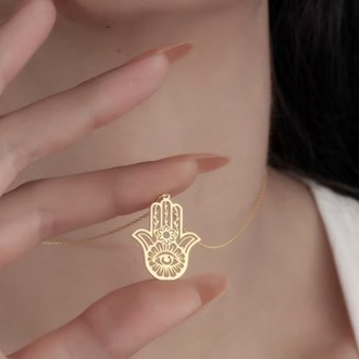 Navan 925 Hamsa Kolye – Gümüş
