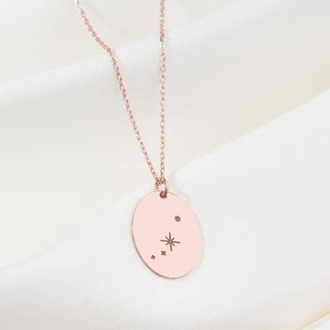 Navan 925 Ayar Gümüş Minimal Yıldız Motifli Kolye (Gold, Silver ve Rose)