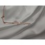 Navan 925 Ayar Gümüş Kişiye Özel Çiçekli İsim Kolye (Gold, Silver ve Rose)