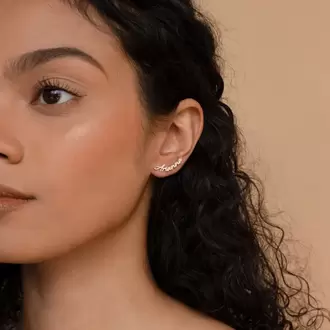 Personalized Name Earrings | Altın Gümüş Rose Kaplama | Özel Tasarım | Kutulu Hediye