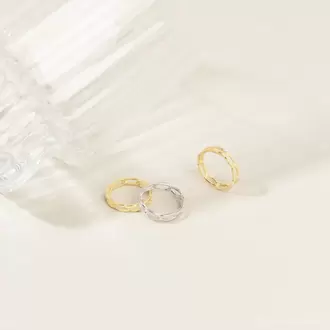 Navan LINK Yüzük • Minimalist Zincir Yüzük