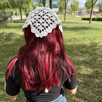 Örgü bandana 