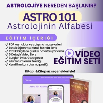 ASTRO 101 |  Astrolojinin Alfabesi Video Eğitim Seti