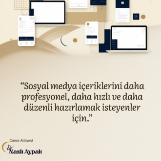 Canva Kullanım Atölyesi – Video Kaydı