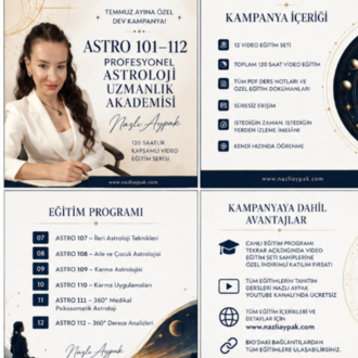 ASTRO 101–112 | TAM PAKET TEMELDEN UZMANLIĞA  