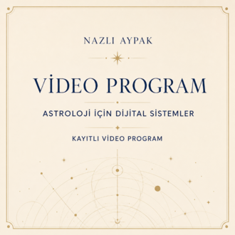 ASTROLOGLAR İÇİN TEKNOLOJİ VİDEO PAKETİ