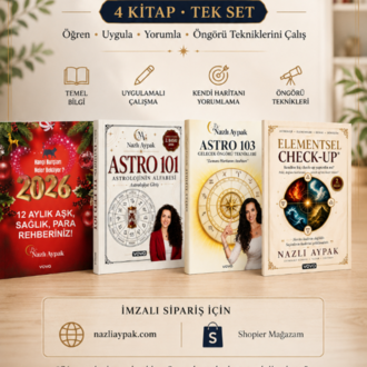  DÖRTLÜ ASTROLOJİ KİTAP SETİ