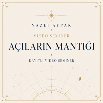 AÇILARIN MANTIĞI VİDEO SEMİNERİ