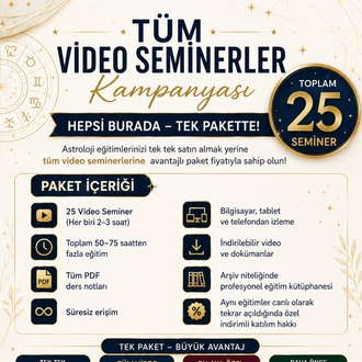 TÜM VİDEO SEMİNER PAKETİ